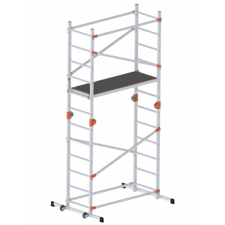 Gierre Fast&lock 200 monitoimiteline alumiinia, korkeus 3,08 m, kantavuus 150 kg