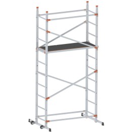Gierre Fast lock 400 siirrettävä alumiiniteline työskentelykorkeus 399 cm 150 kg