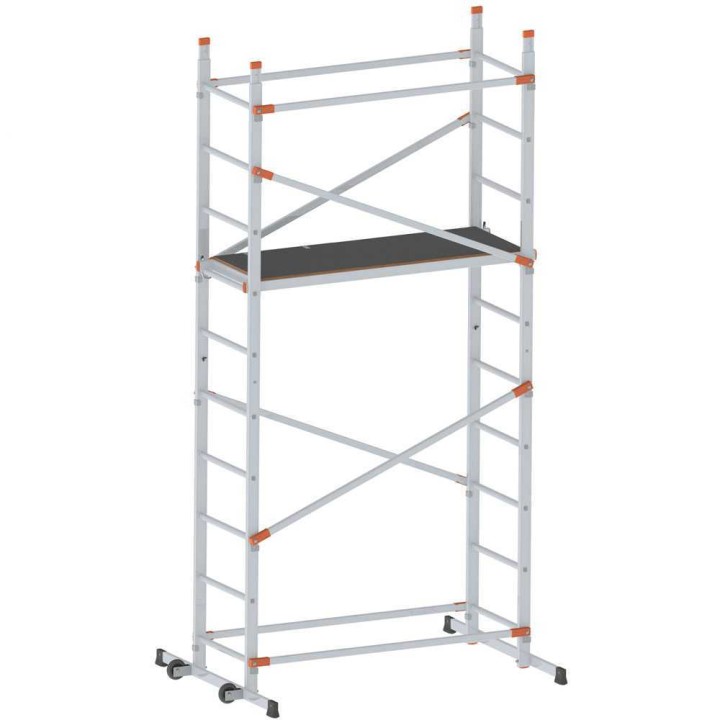 Gierre Fast lock 400 siirrettävä alumiiniteline työskentelykorkeus 399 cm 150 kg