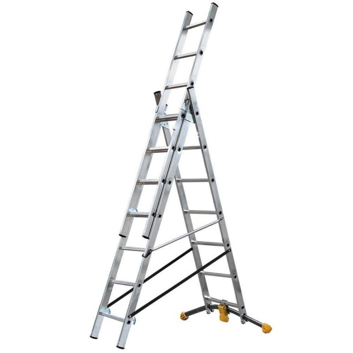 Gierre Hailo Hobbylot AL405GLIM alumiinitikas 3 7 askelmaa 490 cm 150 kg