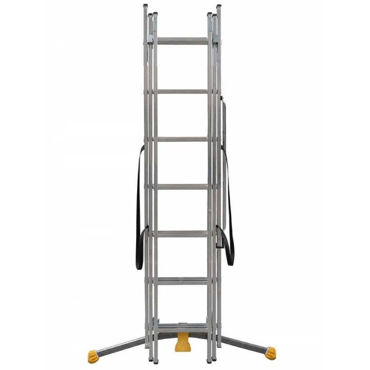 Gierre Hailo Hobbylot AL405GLIM alumiinitikas, 3 × 7 askelmaa, 490 cm, 150 kg