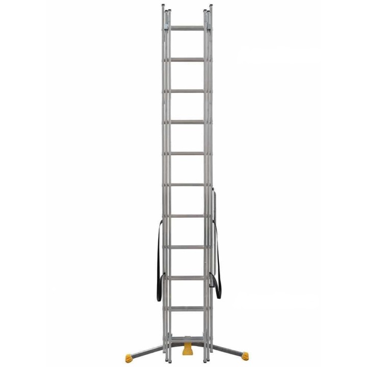 Gierre Hailo Hobbylot AL435GLIM alumiinitikas, 3 × 11 askelmaa, 690 cm
