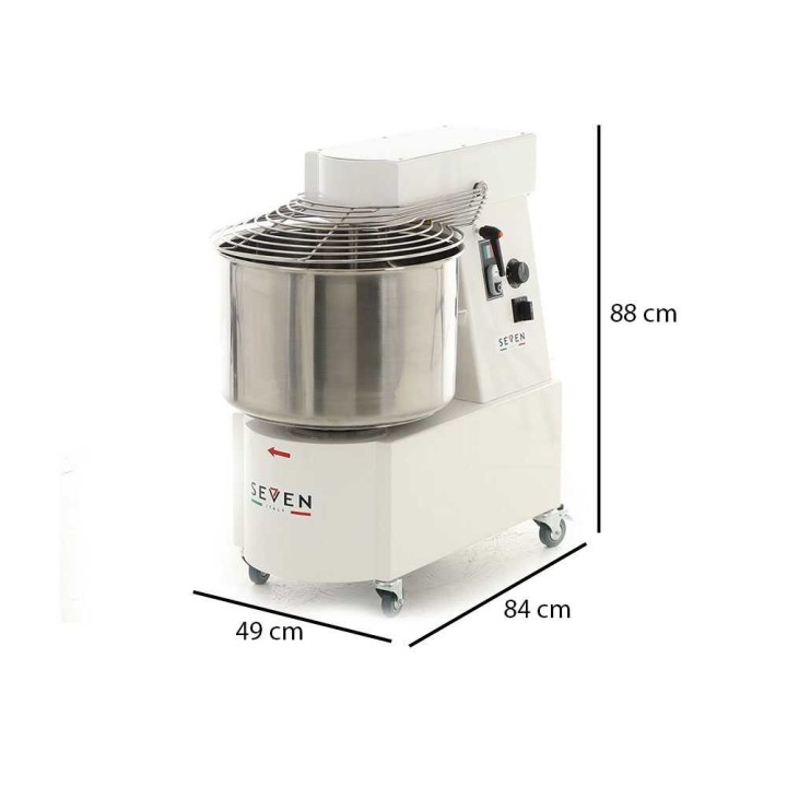 Seven Italy GHR 50 2V spiraalitaikinakone, 43 kg, 48 l, 3 HP, 230 V