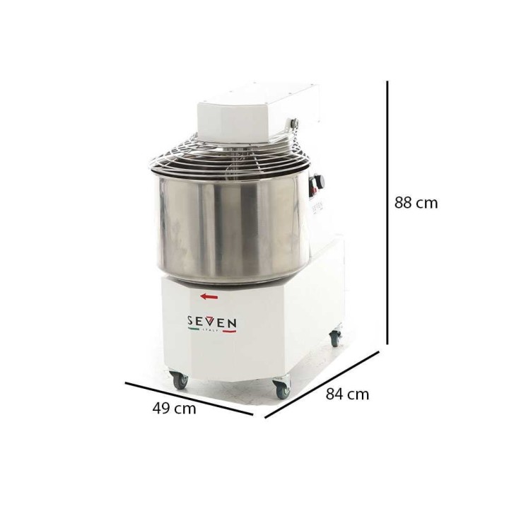 Seven Italy GH 50 spiraalitaikinakone, 43 kg, 230 V