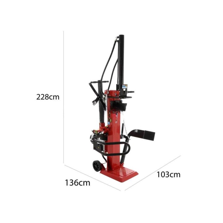 Blue Bird Log Splitter LSE 11000 pystymallinen halkomakone, 3 000 W, 230 V