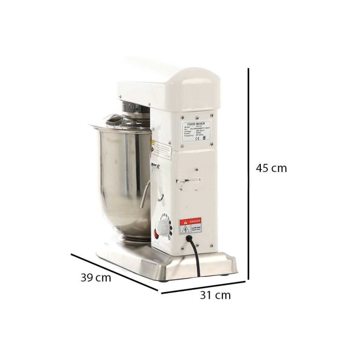 Seven Italy FP110 planetaarinen yleiskone, 10 l, 500 W