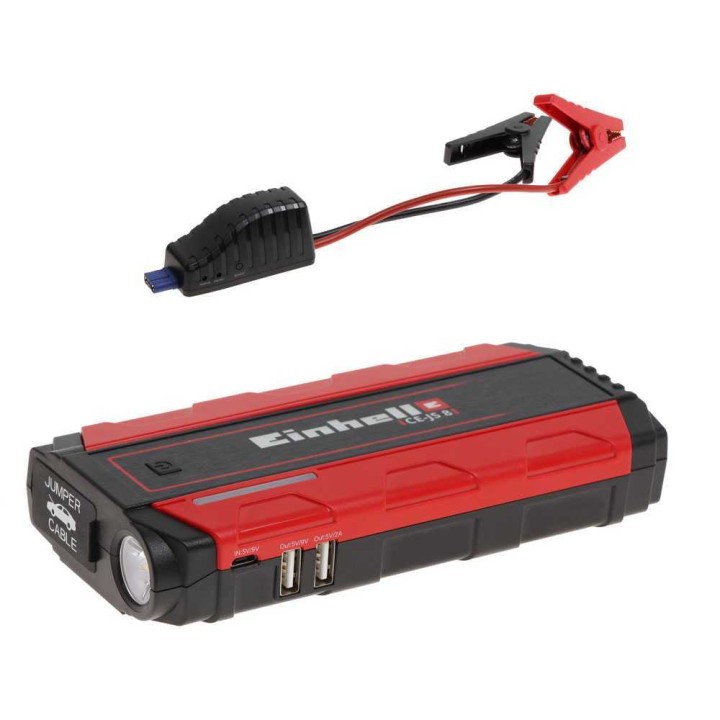 Einhell CE-JS 8 käynnistysapu ja power bank, 12 V, 7 500 mAh, 400 A