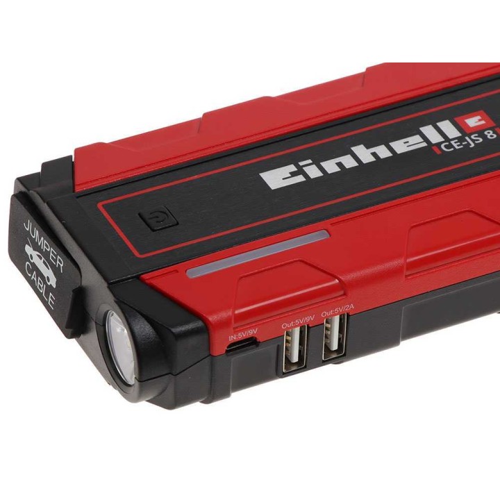 Einhell CE-JS 8 käynnistysapu ja power bank, 12 V, 7 500 mAh, 400 A