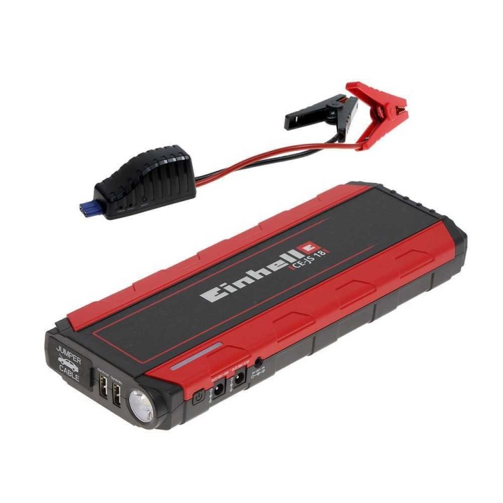 Einhell CE-JS 18 monitoiminen käynnistysapu ja varavirtalähde, 12 V, 600 A