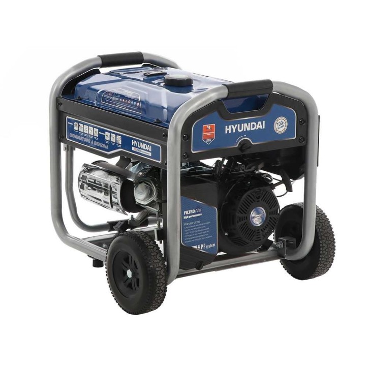 Hyundai LS6875EFP generaattori, 5,5 kW, AVR, Full-Power, bensiinikäyttöinen
