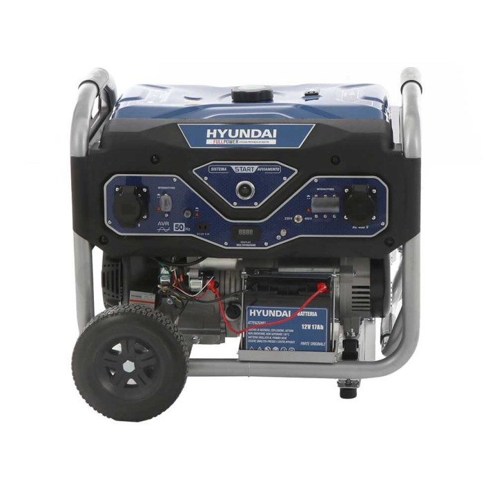 Hyundai LS6875EFP generaattori, 5,5 kW, AVR, Full-Power, bensiinikäyttöinen