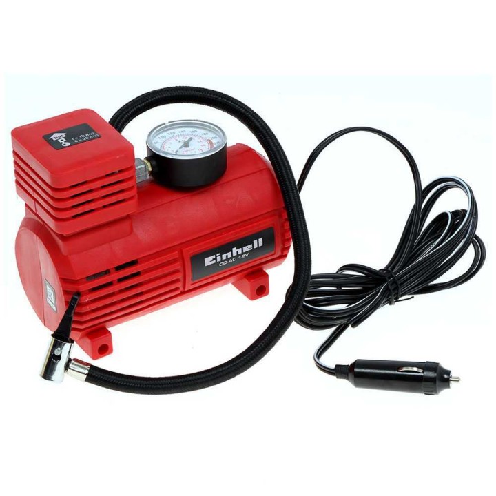Einhell CC AC 12V kannettava autokompressori 8 bar 12 V