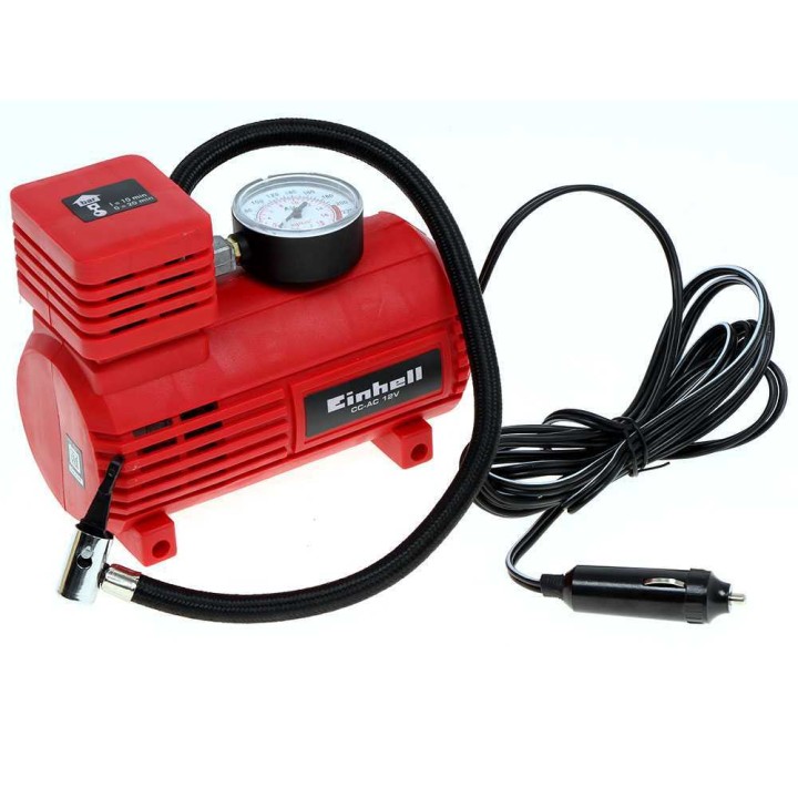 Einhell CC-AC 12V kannettava autokompressori, 8 bar, 12 V