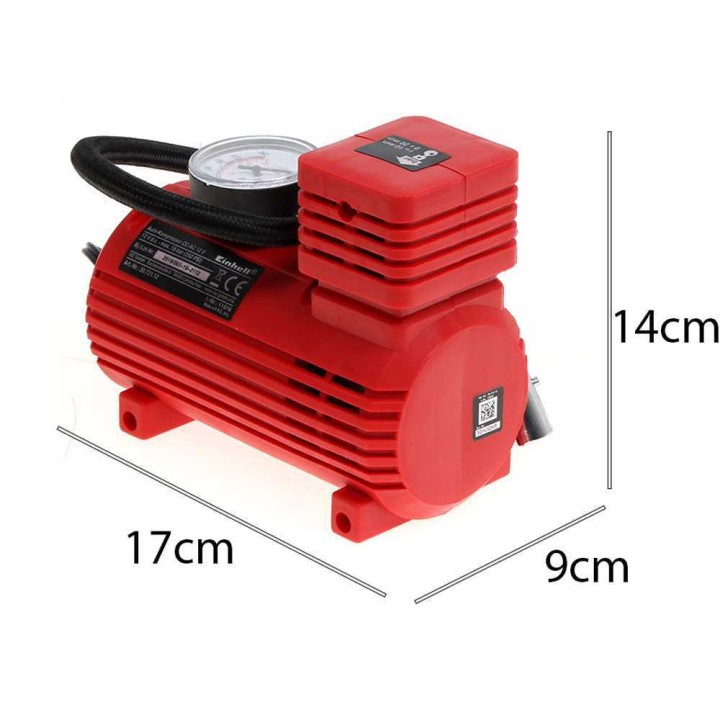 Einhell CC-AC 12V kannettava autokompressori, 8 bar, 12 V