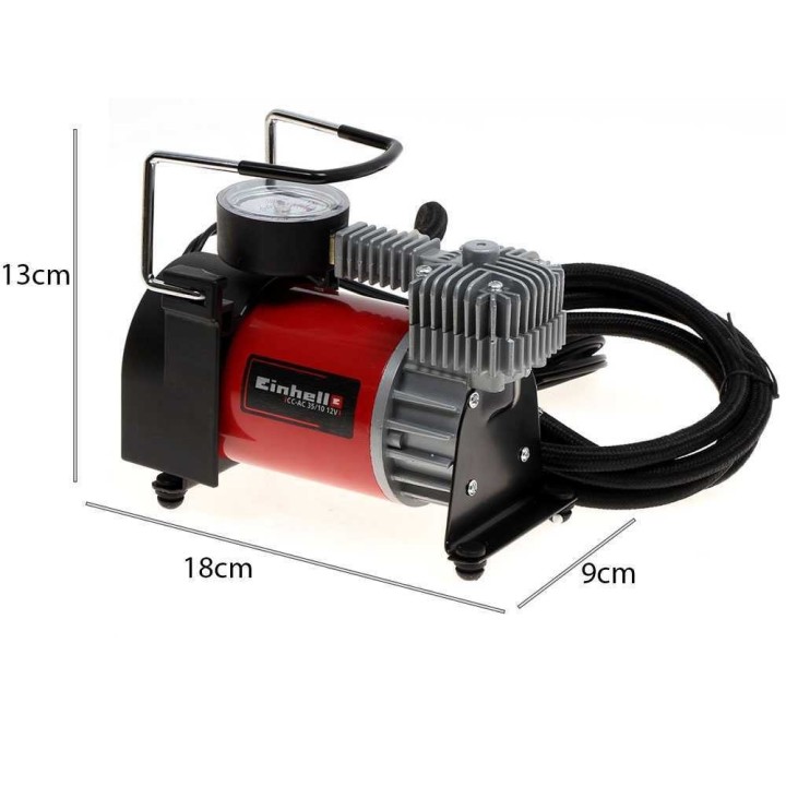 Einhell CC-AC 35/10 12V kannettava autokompressori, 10 bar