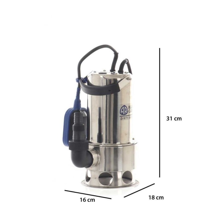 Annovi & Reverberi ARUP 1100XD uppopumppu likavedelle, 1 100 W, 230 V