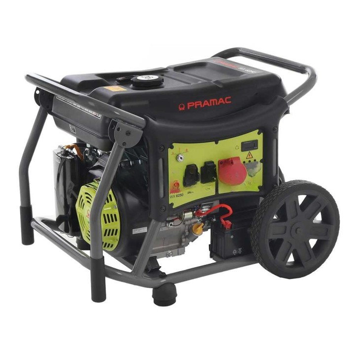 Pramac WX 6250 ES kolmivaihegeneraattori, 6,1 kW, AVR, sähkökäynnistys