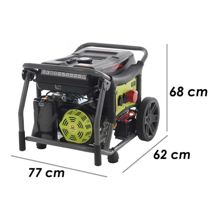 Pramac WX 6250 ES kolmivaihegeneraattori, 6,1 kW, AVR, sähkökäynnistys