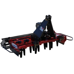 GeoTech Pro ER 130 pyörivä äes 130 cm 12 terää kevyt sarja