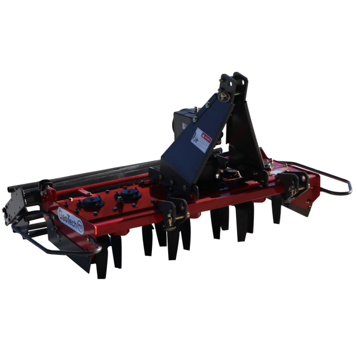 GeoTech Pro ER 130 pyörivä äes 130 cm 12 terää kevyt sarja