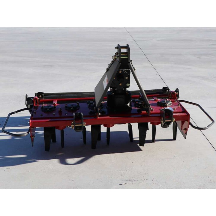 GeoTech Pro ER 130 pyörivä äes, 130 cm, 12 terää, kevyt sarja