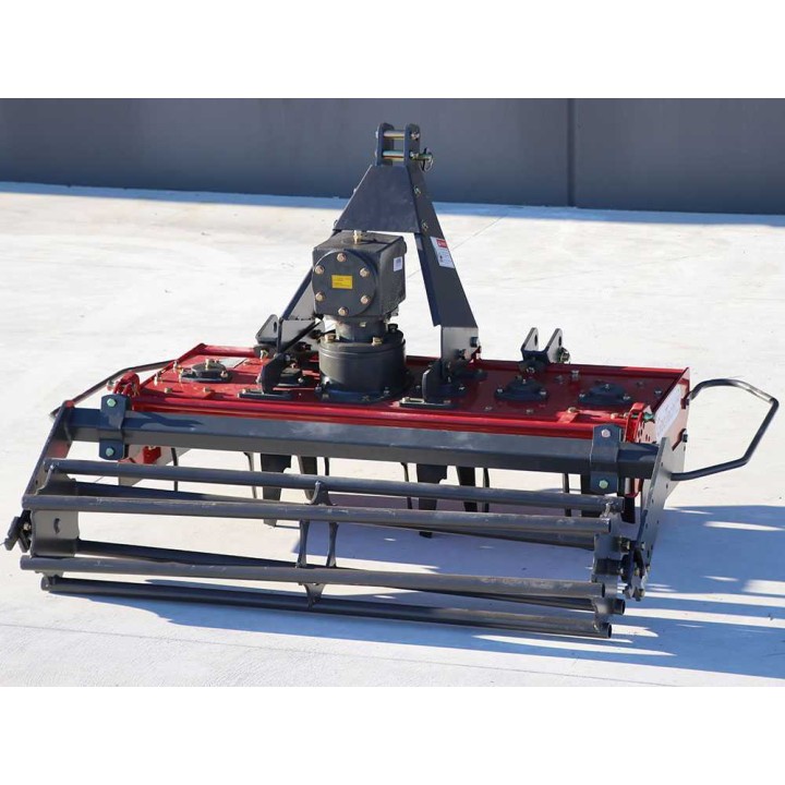 GeoTech Pro ER 130 pyörivä äes, 130 cm, 12 terää, kevyt sarja