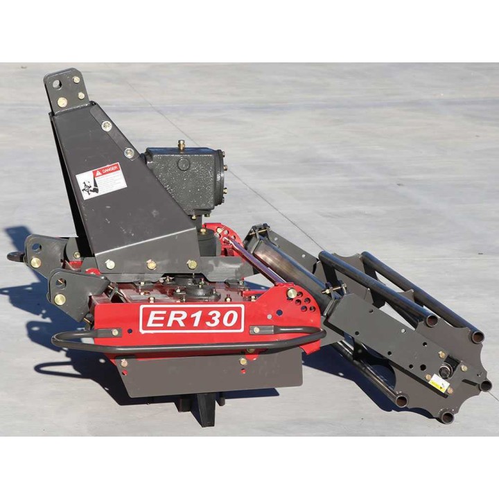 GeoTech Pro ER 130 pyörivä äes, 130 cm, 12 terää, kevyt sarja