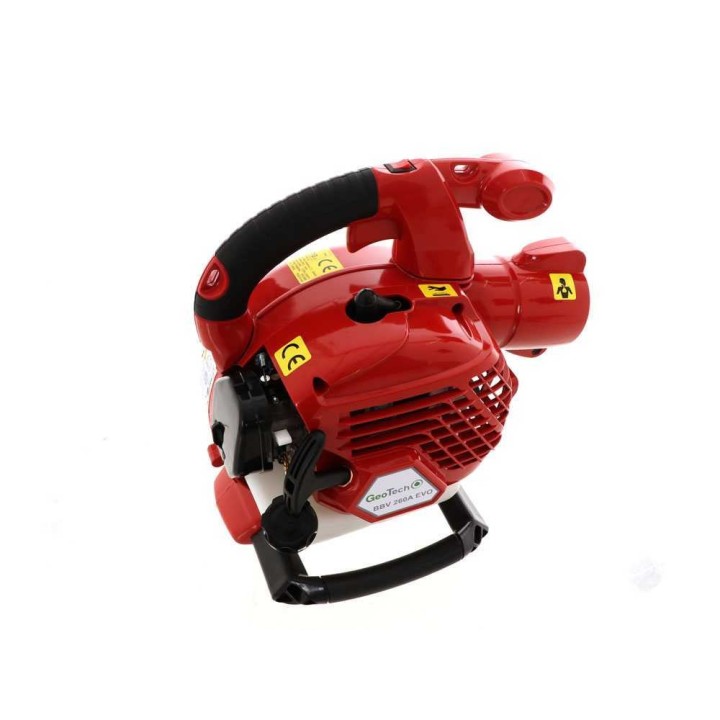 GeoTech BBV260A EVO 3-in-1-puhallin, imuri ja silppuri, 25,4 cm³, 1 HP