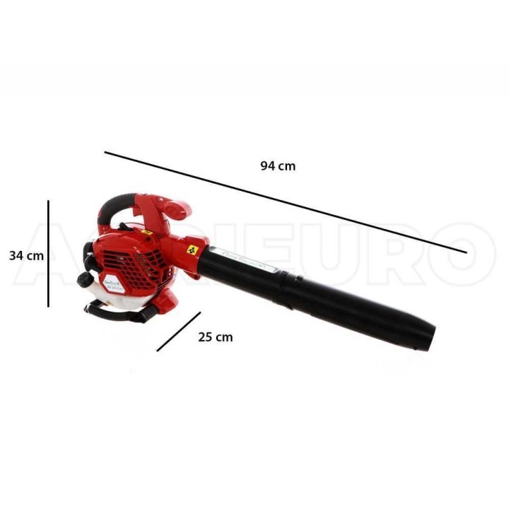 GeoTech BB250EVO lehtipuhallin, 2-tahtinen, 25,4 cm³, 1 HP