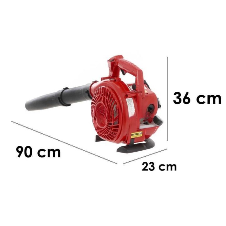 GeoTech BB248 bensiinikäyttöinen lehtipuhallin, 26 cm³, 1 HP, 244,8 km/h