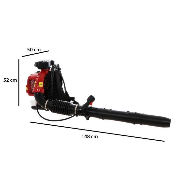 GeoTech BB660EVO selkämallinen bensiinipuhallin, 65,6 cm³, 3,2 HP