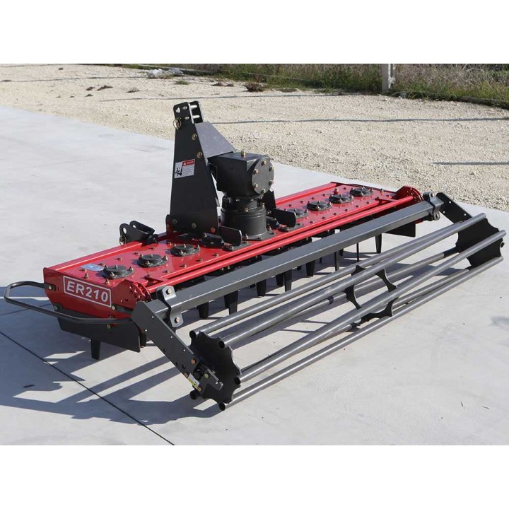 GeoTech Pro ER 210 -pyöröäes, 210 cm, 20 terää, kevyt sarja
