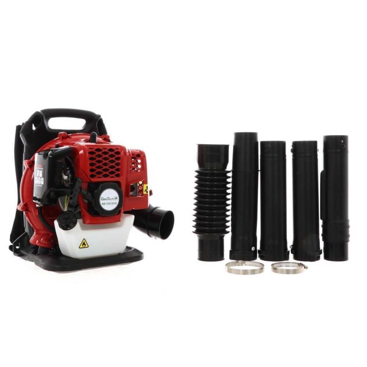 GeoTech BB530EVO selkäpuhallin, 2-tahtimoottori, 51,7 cm³, 2 HP