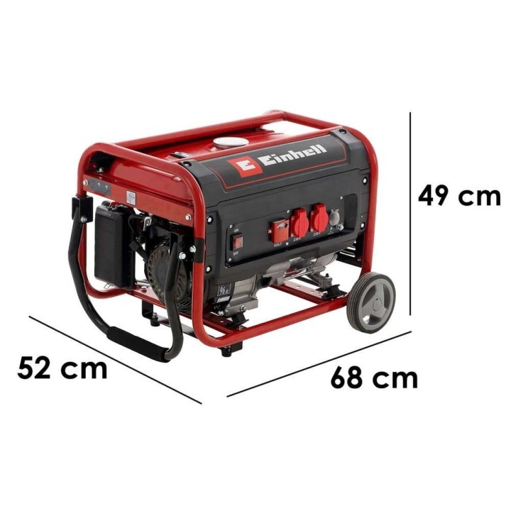 Einhell TC-PG 35/E5 bensiinigeneraattori, 3,1 kW, 230 V, AVR