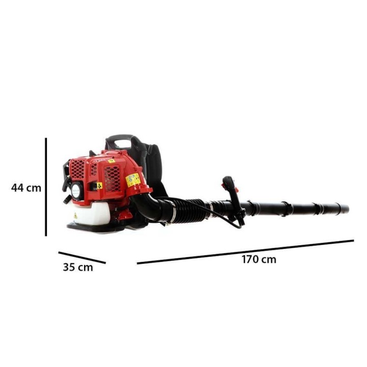 Geotech BB430EVO selkäreppupuhallin, 42,7 cm³, 1,6 HP