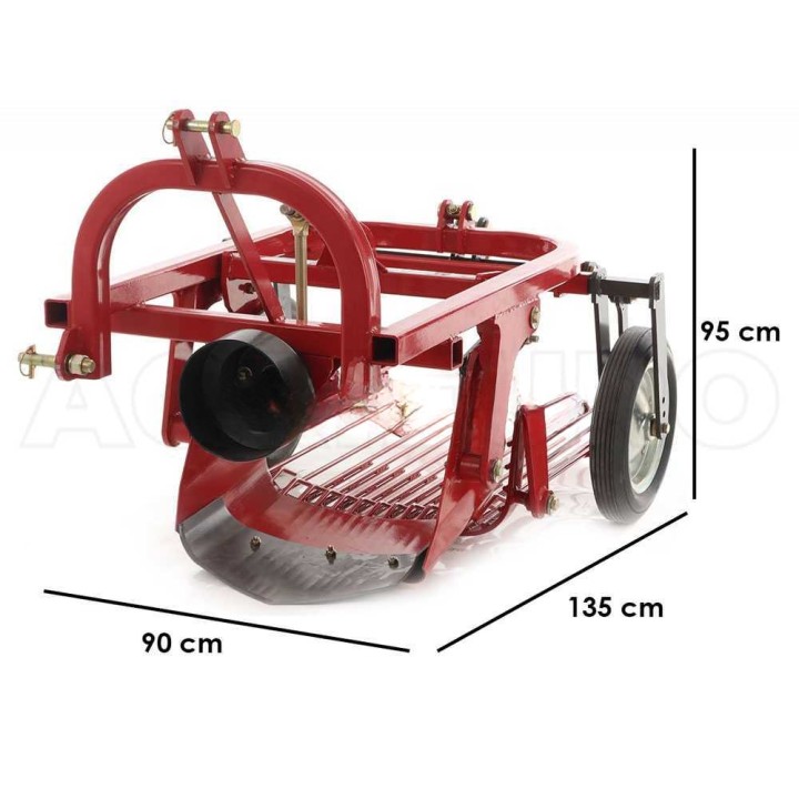 GeoTech Pro PD-50N perunannostokone, 50 cm, 20–35 HP traktoreille