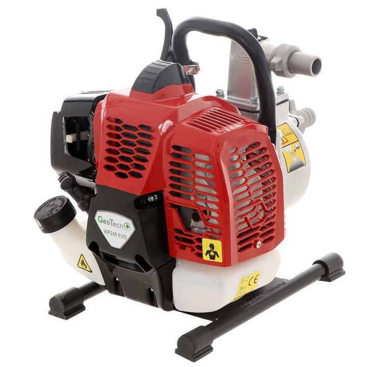 GeoTech WP240 EVO moottoripumppu 1 6 HP 117 l min 25 mm liitännät