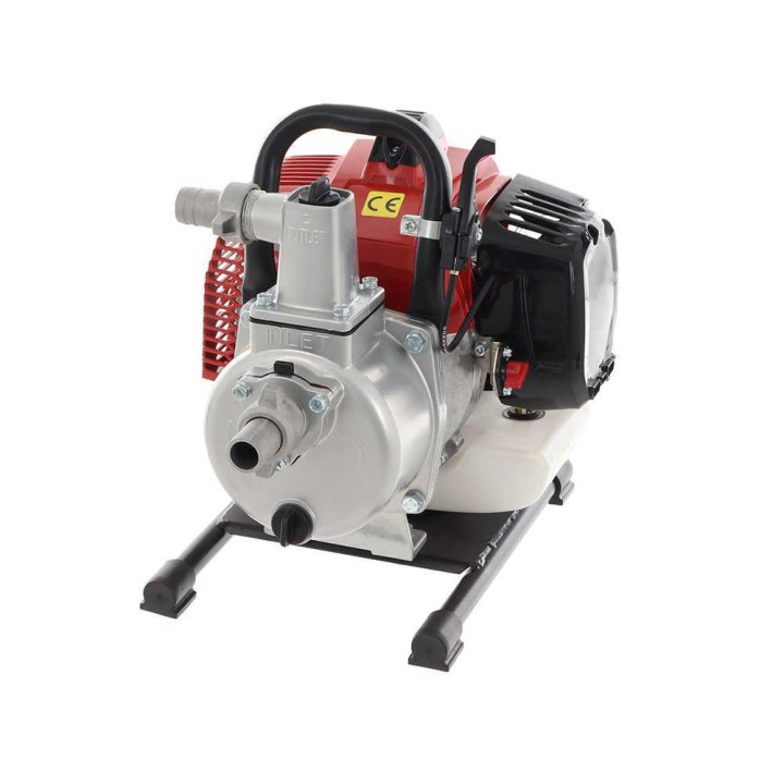 GeoTech WP240 EVO -moottoripumppu, 1,6 HP, 117 l/min, 25 mm liitännät