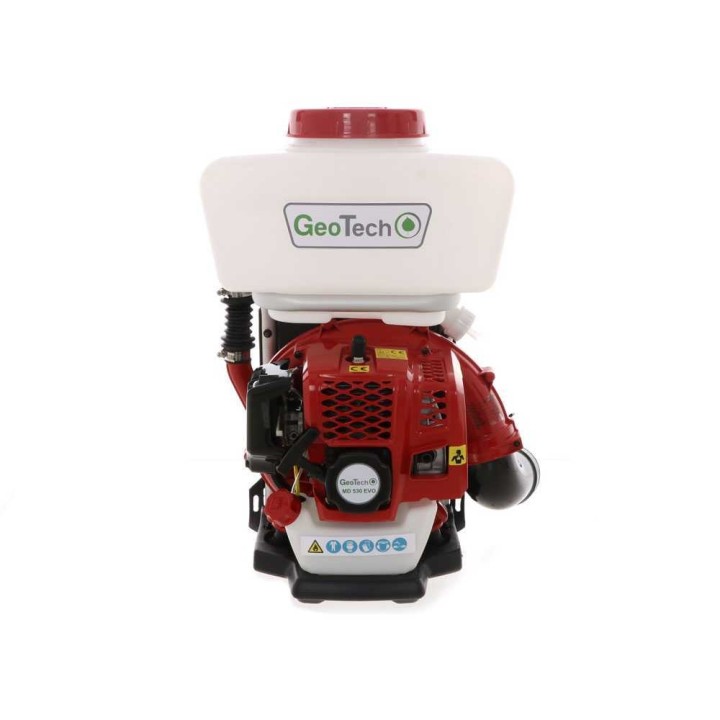 GeoTech MD 530 EVO reppuruiskutin ja jauheruiskutin, 14 l, 51,7 cm³, 1,8 HP