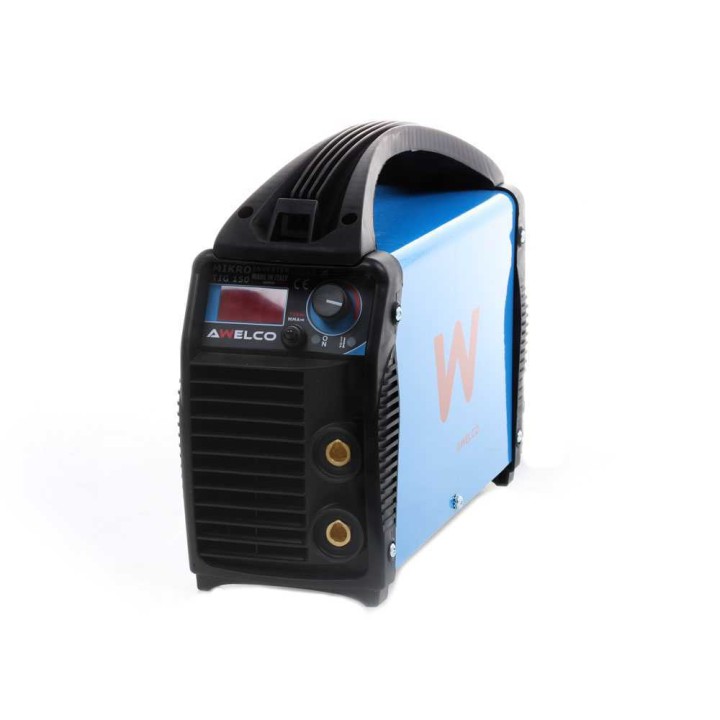 Awelco Mikrotig 150 hitsausinvertteri, MMA/TIG LIFT, 30–130 A, kantolaukku