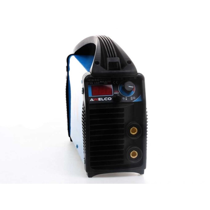 Awelco Mikrotig 150 hitsausinvertteri, MMA/TIG LIFT, 30–130 A, kantolaukku