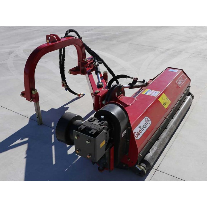 GeoTech Pro AMF-E 125 sivuvarsinen traktorimurskain, hydraulinen siirto, 125 cm