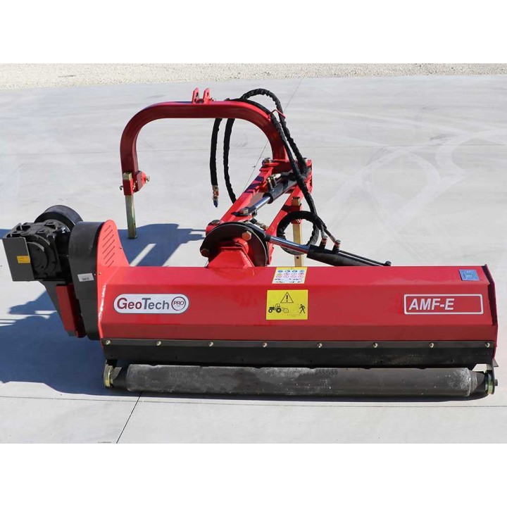GeoTech Pro AMF-E 125 sivuvarsinen traktorimurskain, hydraulinen siirto, 125 cm