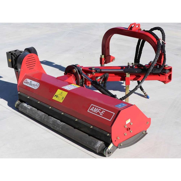 GeoTech Pro AMF-E 145 sivuvarsilla varustettu reunamurskain, 140 cm, 35–40 HP