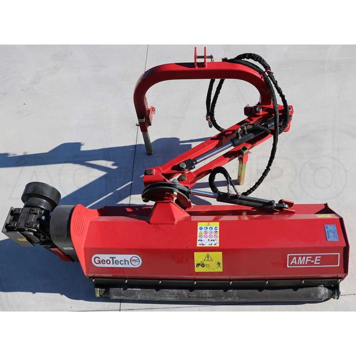 GeoTech Pro AMF-E 165 sivuvarsimurskain traktorille, 160 cm, hydraulinen siirto
