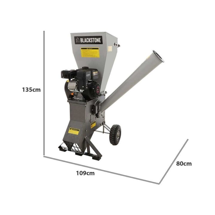 BlackStone CSB70L biotrituratori, Loncin 7 HP, 76 mm