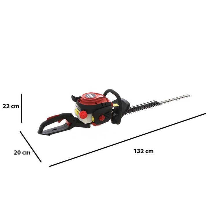 GeoTech Pro HTP 26-75 bensiinikäyttöinen pensasleikkuri, 25,4 cm³, 72 cm