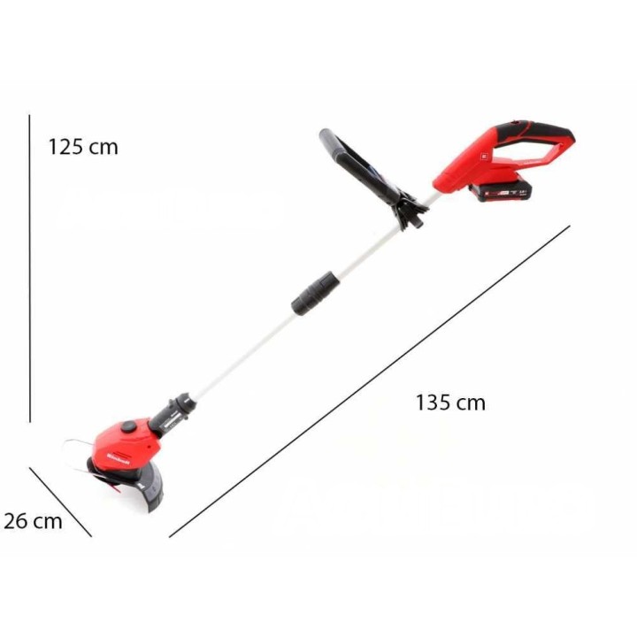 Einhell GE-CT 18 Li -akkutrimmeri, 18 V, ilman akkua ja laturia