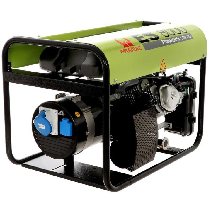 Pramac ES 8000 bensiinigeneraattori 6 4 kW yksivaiheinen