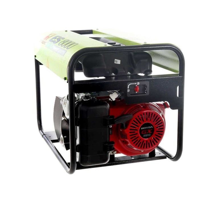Pramac ES 8000 bensiinigeneraattori, 6,4 kW, yksivaiheinen